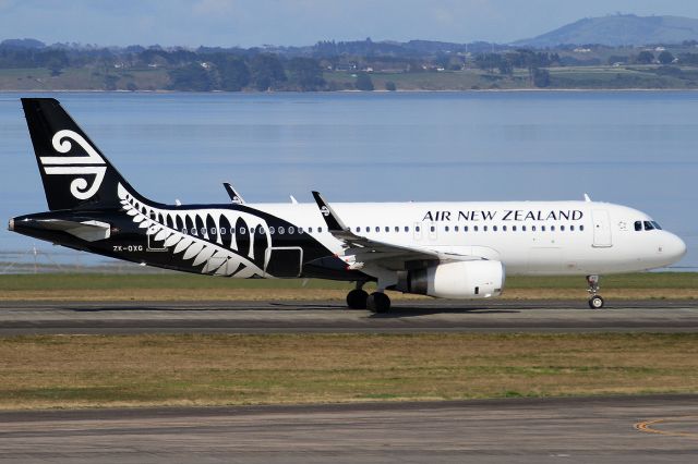 Airbus A320 (ZK-OXG)