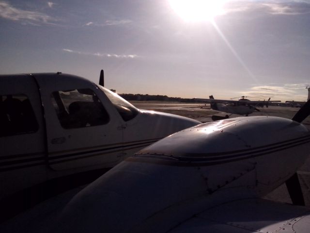 Piper Seneca (EC-JOP) - Gestair Flying Academy PA34, EC JOP on Gestairs Apron