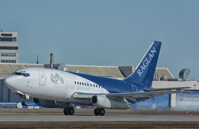 Boeing 737-200 (C-GXNR) - RAG200 taking off from CYUL, 27-03-2020