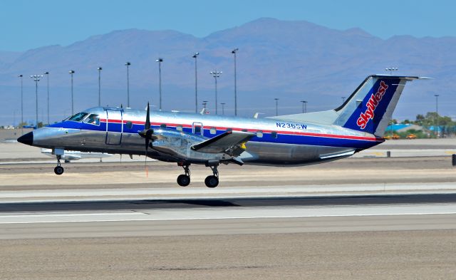 Embraer EMB-120 Brasilia (N236SW) - N236SW  1996 Embraer EMB-120ER Brasilia C/N 120.312 - Las Vegas - McCarran International Airport (LAS / KLAS)br /USA - Nevada August 8, 2014br /Photo: Tomás Del Coro