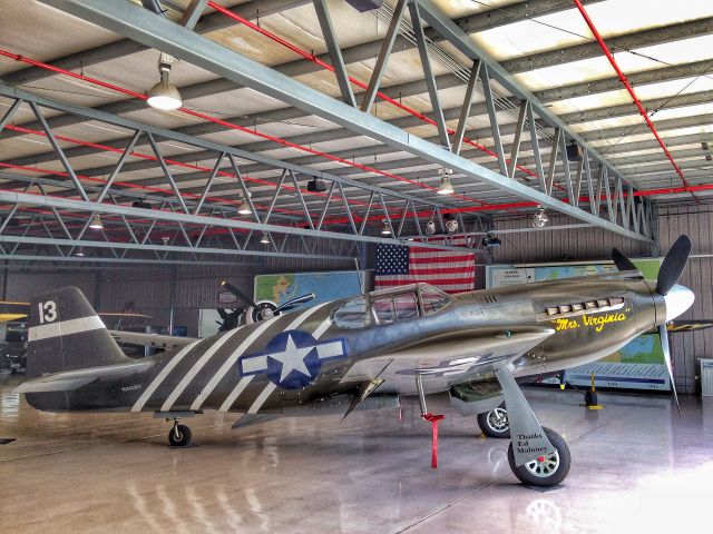 — — - North American P-51A Mustang