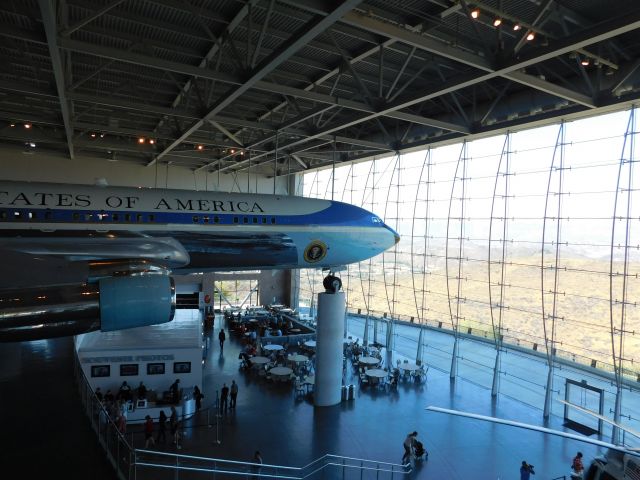 Boeing 707-100 (N27000) - Ronald Reagan Presidential Library in Simi Valley, California.