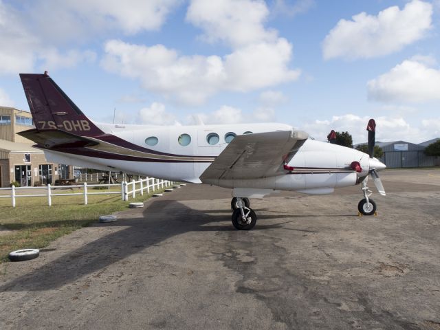 Beechcraft King Air 90 (ZS-OHB) - 14 NOV 2o16.