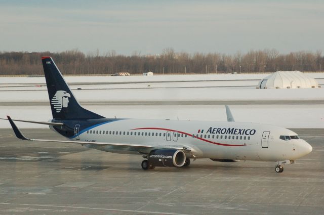 Boeing 737-800 (XA-AMK) - arriving into yul jan 24, 2013