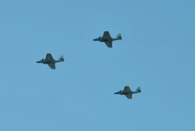 Martin WB-57 (N926NA) - Photo flight of all 3 NASA WB-57s over KIAH