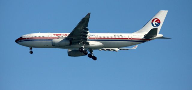 Airbus A330-300 (B-5938) - On Final to 28L, 02-16-2015