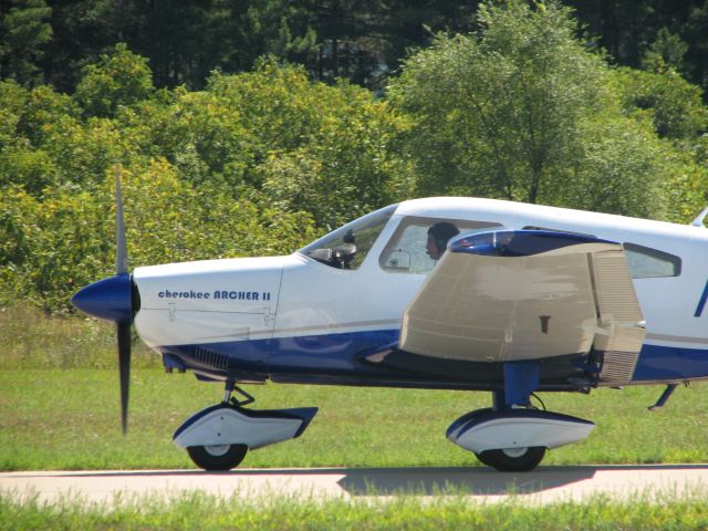 Piper Cherokee — - Student preparing to solo.