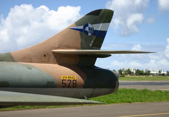 Hawker Hunter (VH-RHO) - Hunter One tail - 1st November 2005