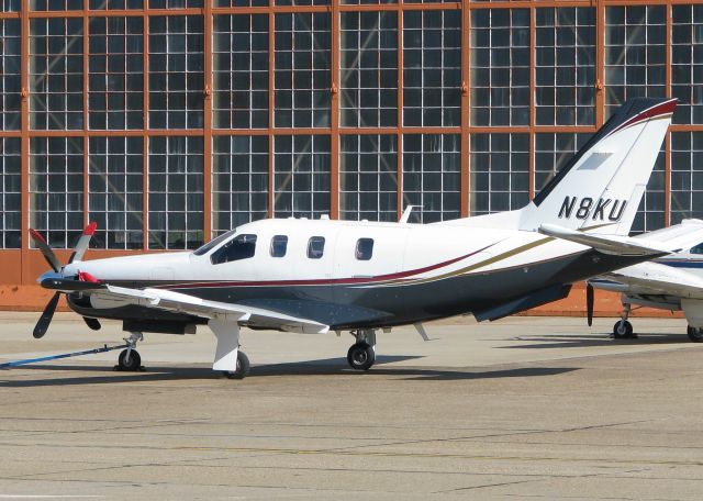 Socata TBM-700 (N8KU) - Parked at Shreveport Regional.