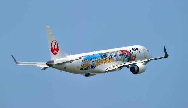 Embraer ERJ-190 (JA248J) - Specially Painted Aircraft JAL MINION JET 