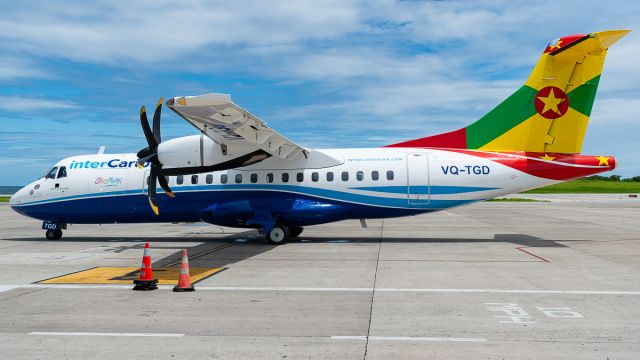 ALENIA Surveyor (ATR-42-500) (VQ-TGD) - "Spirit of Grenada"