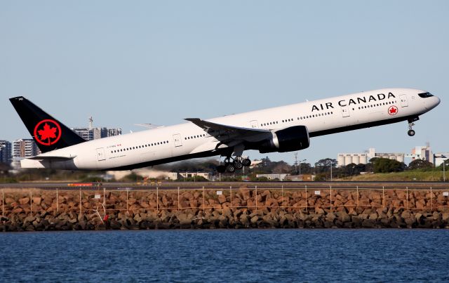 BOEING 777-300ER (C-FNNQ) - Lifting Off from Rwy 16R