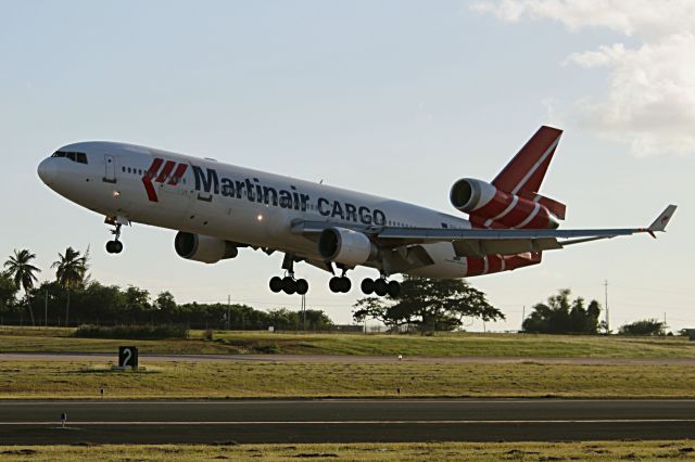 Boeing MD-11 (PH-MCS) - Martinair MD-11 landing at Ramey late afternoon.