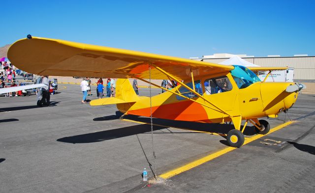 N2394E — - N2394E  1946 Aeronca 7AC Champion C/N 7AC-5973 - Apple Valley Airport (APV) (KAPV)br /California, USAbr /TDelCorobr /Apple Valley Air Show 2014br /October 11, 2014