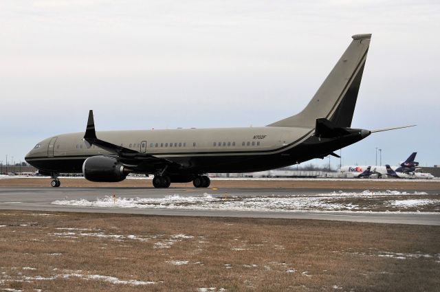 Boeing 737 MAX 8 (N702F) - Headed back to the barn after a test hop. 02-04-21