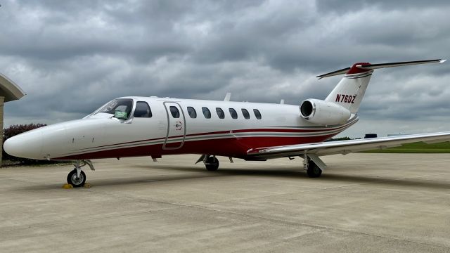 Cessna Citation CJ3 (N76DZ) - N76DZ, a 2008 Cessna 525B CitationJet CJ3, is a frequent visitor @ KVPZ. The aircraft is based at Ohio State Airport (OSU/KOSU). 5/26/22. 