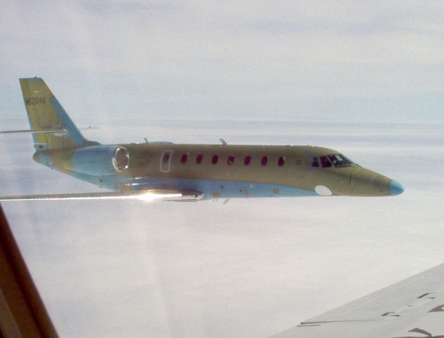 Cessna Citation Sovereign (N52648) - Pre Delivery flight test & evaluation.