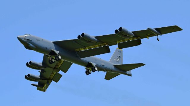 Boeing B-52 Stratofortress — - Boeing B-52 Stratofortress (60-0057) br /340th Weapons Squadron, Barksdale Air Force Basebr /2018 Thunder of Niagara Airshow