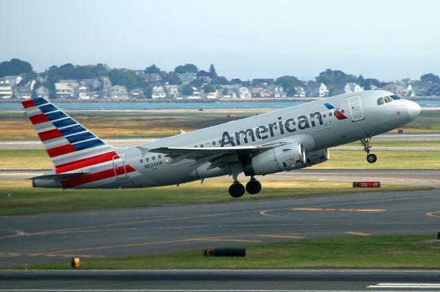 Airbus A319 (N824AW) - AAL 605 heading to Phoenix