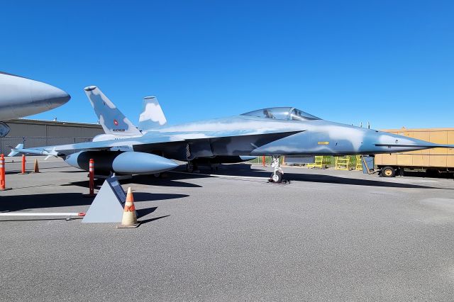 72-1569 — - F-17 Cobra, one of two F-18 prototypes built. This is ship #1 on static display at the Western Museum of Flight at Zamperini field in Torrance Ca. 02/06/23