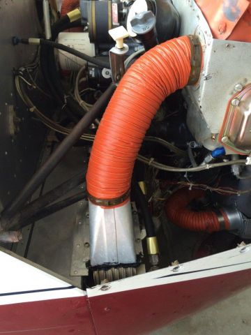 Cessna Cardinal (N370S) - All scat replaced - oil cooler cleaned and airflow improved for lower temps in cruise