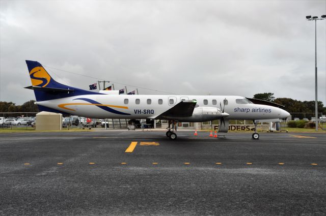 Fairchild Dornier SA-227DC Metro (VH-SRQ) - Sharp Airlines Metro 23 operating Flight 945 to Hobart at Flinders Island, Apr 2022