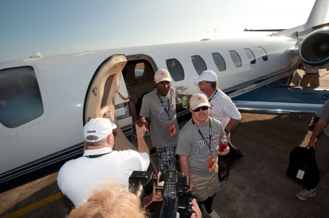 CSOA — - Cessna Special Olympics Airlift 2010 - http://flightaware.com/airlift/ - Airlift and Athletes arriving in Lincoln, Nebrasks on July 17, 2010.  Photos Courtesy Cessna Aircraft Company