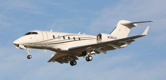 Bombardier Challenger 300 (N386JC) - Jan 21,2018