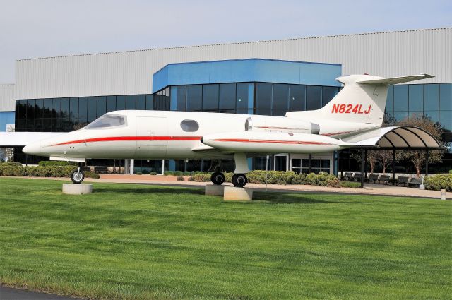 Learjet 23 (N824LJ) - Static display outside of the Air Zoo.