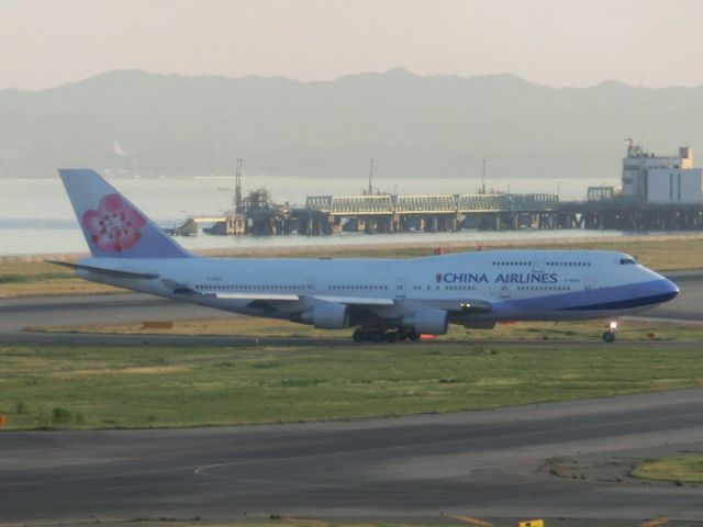 Boeing 747-200 (B-18202) - まさかのA5離脱(・_・;)