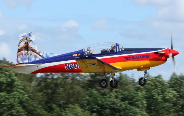 Pilatus PC-7 Astra (N60LT) - FLY IN ZWARTBERG 2016