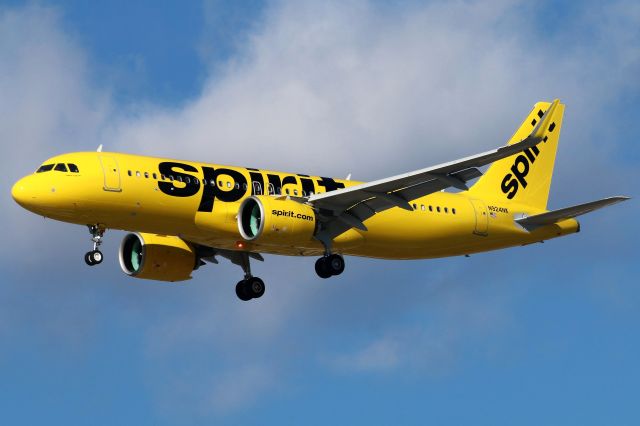 Airbus A320 (N924NK) - another brand new NEO for spirit...delivered 1-21-2020