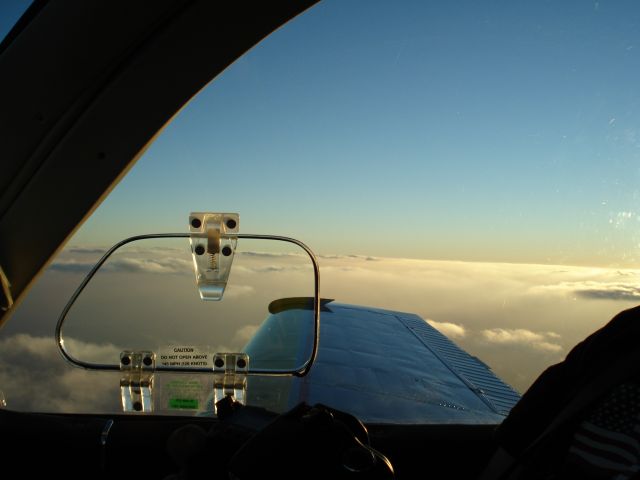 Beechcraft 35 Bonanza (N9138S) - Early Morning enroute from F82 Lubbock, TX to EVW Evanston, WY at 16,500 over New Mexico.