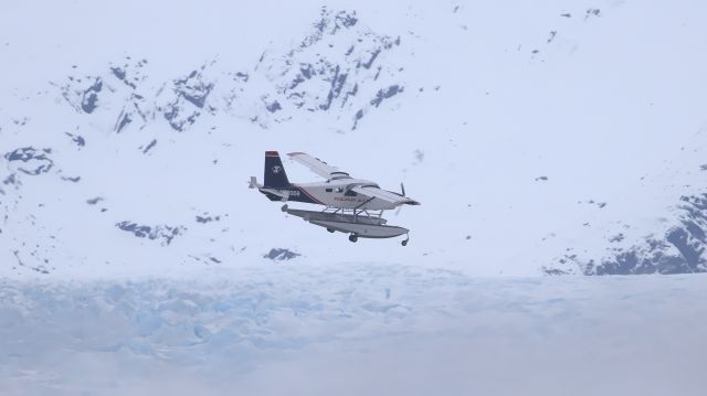 De Havilland Canada DHC-2 Mk1 Beaver (N69359) - On approach to Juneau