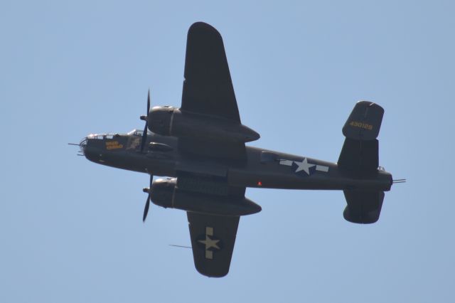 North American TB-25 Mitchell (N7947C) - North American B-25J Mitchell Wild Cargo at Warbirds over the Beach in Virginia Beach, VA on Saturday, 16 May 2015.