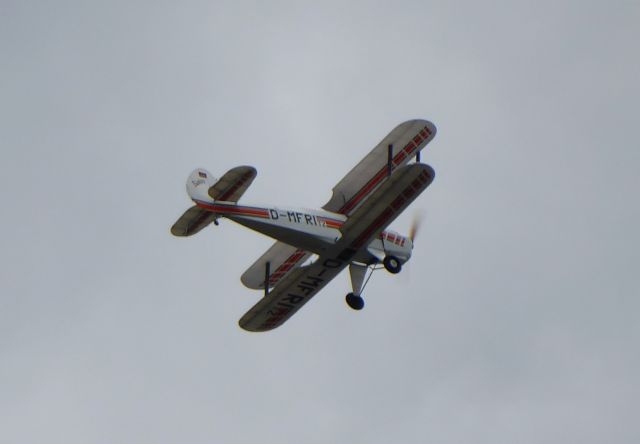 D-MFRI — - Platzer Kiebitz II D-MFRI flying over Heimerzheim, not far north west of Bonn, 13.05.2021. Maybe coming from Hangelar airport (EDKB), as this rather small airport is often used for round trips in this area during spring and summer.