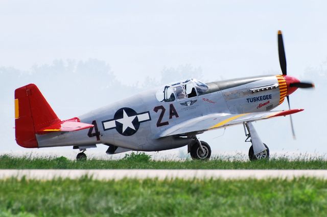 AMU61429 — - North American P-51C Mustang NX61429 (c/n 103-26199). Commemorative Air Force (CAF) Tuskegee Airmen Mustang. June 27, 2010.