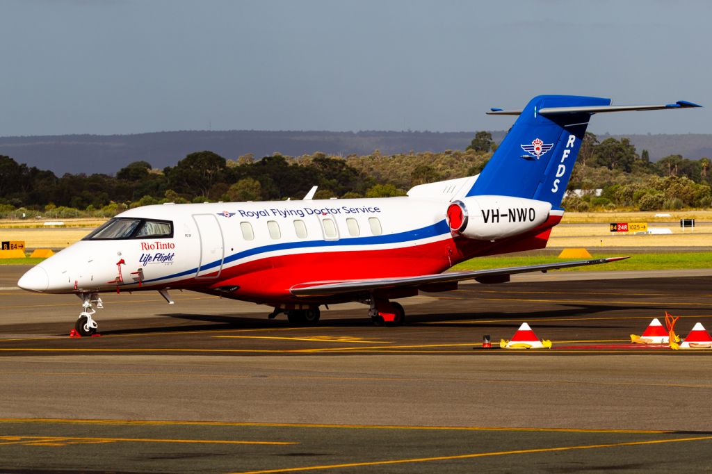 Pilatus PC-24 (VH-NWO) - The newest addition to the RFDS fleet.