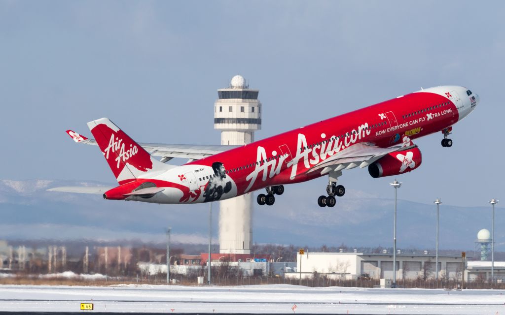 Airbus A330-300 (9M-XXP) - AirAsia X  Malaysia　/ 　Airbus A330-343Xbr /“Manny Pacquiao Livery”br /Jan.07.2018 New Chitose Airport [CTS/RJCC] JAPAN