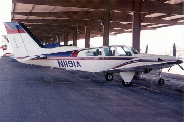 Beechcraft 56 Turbo Baron (N1191A) - Seen here in Aug-04.