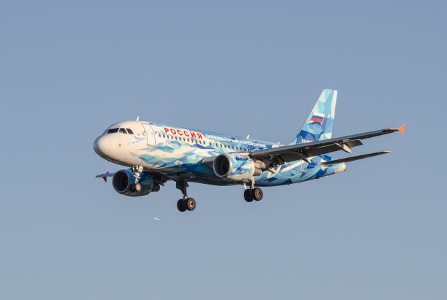 Airbus A319 (VQ-BAS) -   Rossiya Airlines "FC Zenit St. Petersburg" livery 