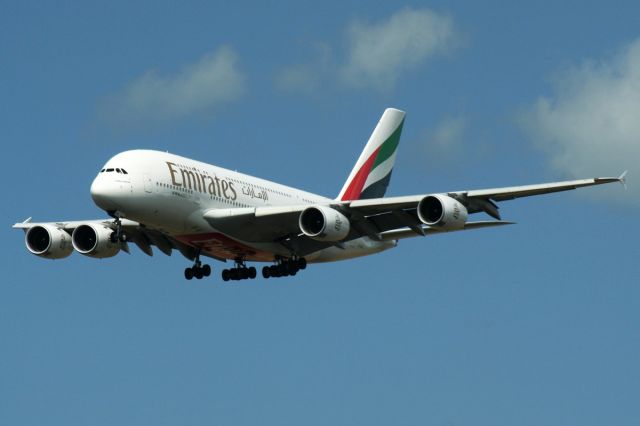 Airbus A380-800 (A6-EDL) - ARR EK147 from DXB Dubai International Airport Emirates