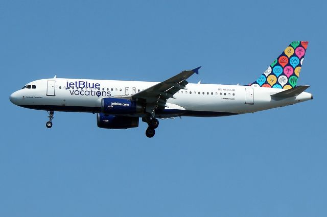 Airbus A320 (N603JB) - Jetblues newest special liver, To Beach Their Own