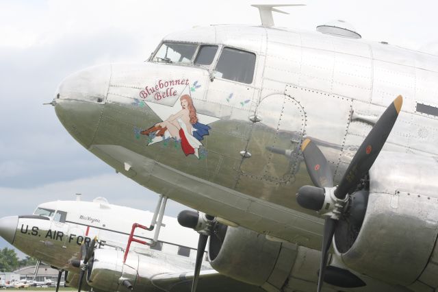 Douglas DC-3 — - DC-3 line at Oshkosh 2015.