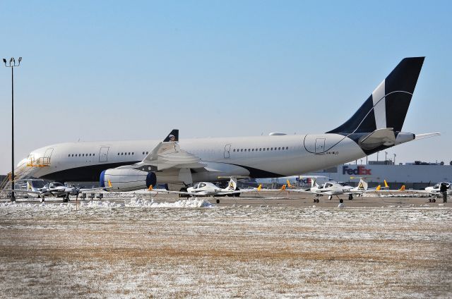 Airbus A330-300 (P4-MLO) - Back at home base Indy! Seen here on 02-03-21