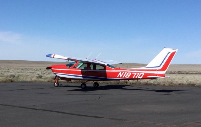 Cessna Cardinal (N1871Q) - High plains of eastern Oregon 