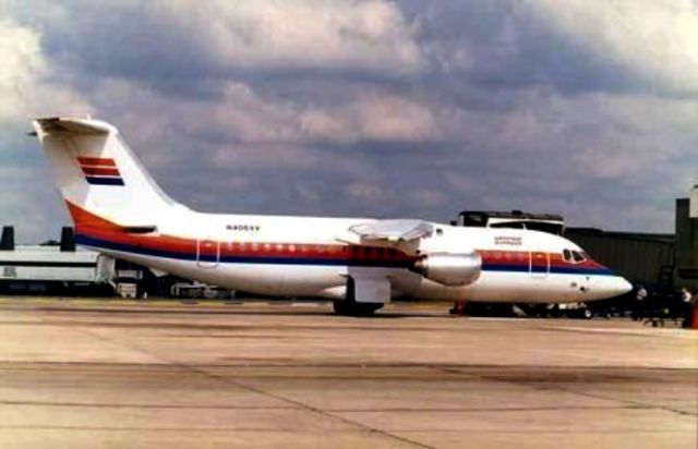 Avro Avroliner (RJ-70) — - Before Presidential was UA Express at IAD, we were Continental Jet Express. 1987