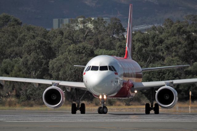 Airbus A320 (PK-AZF) - Airbus A320-216 AirAsia PK-AZF Perth Intl 22/04/17