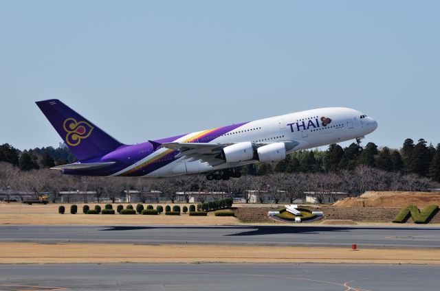 Airbus A380-800 (HS-TUA) - 2014/3/22