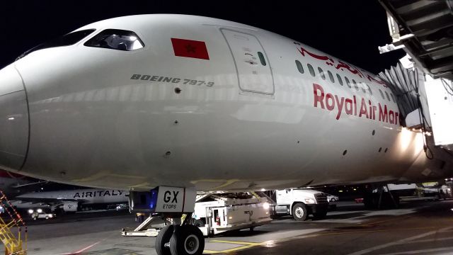 Boeing 787-9 Dreamliner (CN-RGX) - Gate 10 Term One JFK IAP